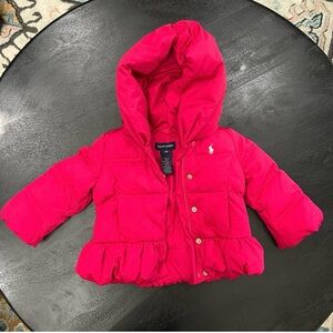 Ralph Lauren Fuchsia Hooded Jacket